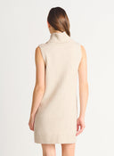 Dex Ladies Sleeveless Turtleneck Dress