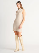 Dex Ladies Sleeveless Turtleneck Dress