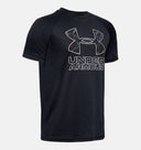 Under Armour Boys Tech Hybrid Print Fill SS Tshirt