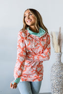 Ampersand Ave Ladies DoubleHood Sweatshirt