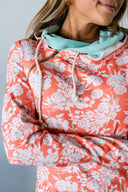 Ampersand Ave Ladies DoubleHood Sweatshirt