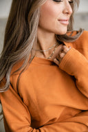 Ampersand Ave Ladies Side Zip Sweater