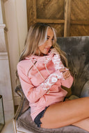 Ampersand Ave Ladies DoubleHood Sweatshirt