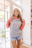 Ampersand Ave Ladies DoubleHood Sweatshirt