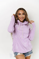Ampersand Ave Ladies DoubleHood Sweatshirt