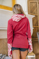 Ampersand Ave Ladies DoubleHood Sweatshirt