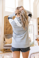 Ampersand Ave Ladies DoubleHood Sweatshirt