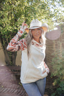 Ampersand Ave Ladies DoubleHood Sweatshirt