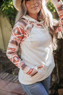 Ampersand Ave Ladies DoubleHood Sweatshirt