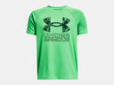 Under Armour Boys Tech Hybrid Print Fill SS Tshirt