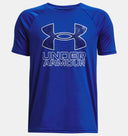 Under Armour Boys Tech Hybrid Print Fill SS Tshirt