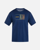 Hurley Mens Everyday Halfer Gradient SS Tshirt