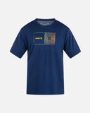 Hurley Mens Everyday Halfer Gradient SS Tshirt