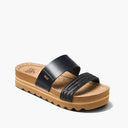 Reef Ladies Black Braid Cushion Vista HI Sandal