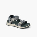 Reef Mens Grey/Tan Cross-Shore Sandal