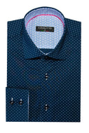 Masutto Mens Lisbon LS Button Front Shirt