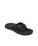 Reef Mens All Black Santa Ana Sandal