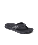 Reef Ladies Black/White Santa Ana Sandal
