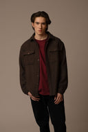 Kuwalla Mens Coffee Handloom Shirt