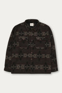 Kuwalla Mens Brown Navajo Overshirt