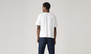 Levi Mens Bright White Lockwood Pratice Two Horse Jersey Tshirt