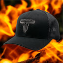 Ruthless Rednecks Mens Black Raw Talent Curved Brim Hat