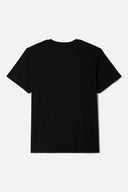 Brixton Men's Ruckett Black Tshirt