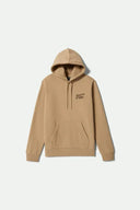 Brixton Mens Sand Rothwell Hoodie