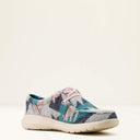 Ariat Ladies Smoky Turquoise Flannel Hilo Shoe