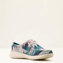 Ariat Ladies Smoky Turquoise Flannel Hilo Shoe