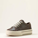 Ariat Ladies Luxe Espresso Crocodile Print Skylar Shoe