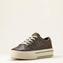 Ariat Ladies Luxe Espresso Crocodile Print Skylar Shoe