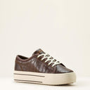 Ariat Ladies Luxe Espresso Crocodile Print Skylar Shoe