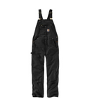 Carhartt Mens Unlined Black Bib