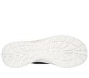 Skechers Ladies Black/White Virtue-Sleek Slip In Shoes