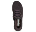 Skechers Ladies Chocolate Virtue Flawless Slip In Shoes