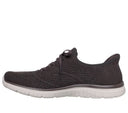 Skechers Ladies Chocolate Virtue Flawless Slip In Shoes