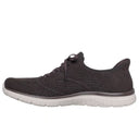 Skechers Ladies Chocolate Virtue Flawless Slip In Shoes