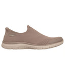 Skechers Ladies Dark Taupe Virtue Serendipity Slip In Shoes