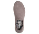 Skechers Ladies Dark Taupe Virtue Serendipity Slip In Shoes