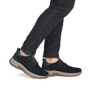 Rieker Mens Blue Bruce Shoe