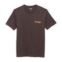 Wrangler Mens Ganache Heather Mountain Rider SS Tshirt