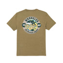 Wrangler Mens Burnt Olive Heather Regular Fit SS Tshirt