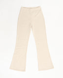 Mid Girls Beige Bootleg Pant