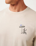 Travis Mathew Mens Italian Sand Lost Vacation Tshirt