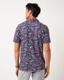 Travis Mathew Mens Mood Indigo/Vintage Indigo Featherweight Flourish Polo