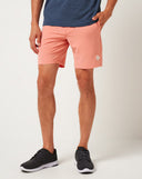 Travis Mathew Mens Terra Cotta Canvas Tech Chino Short