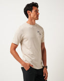 Travis Mathew Mens Italian Sand Lost Vacation Tshirt