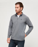Travis Mathew Mens Dark Grey Upgraded Pullover