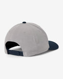 Travis Mathew Mens Heather Grey Flourish Snapback Hat